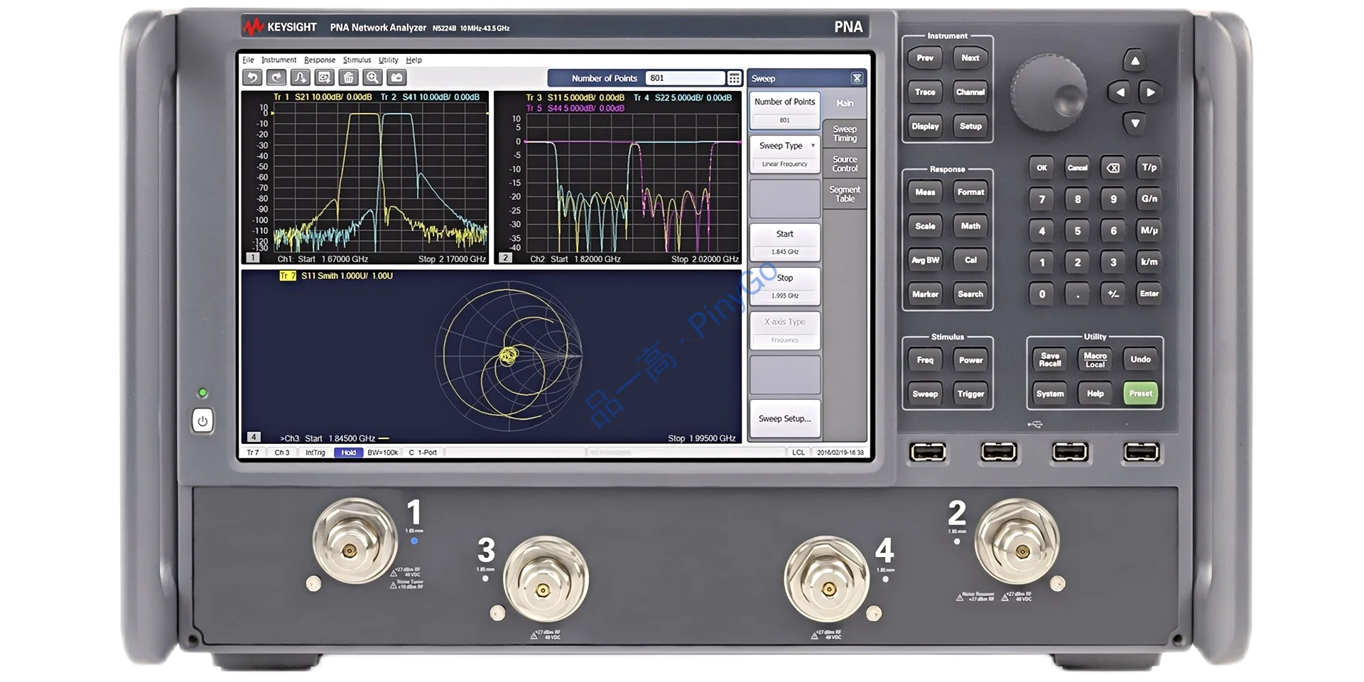 N5224B PNA Microwave Network Analyzer