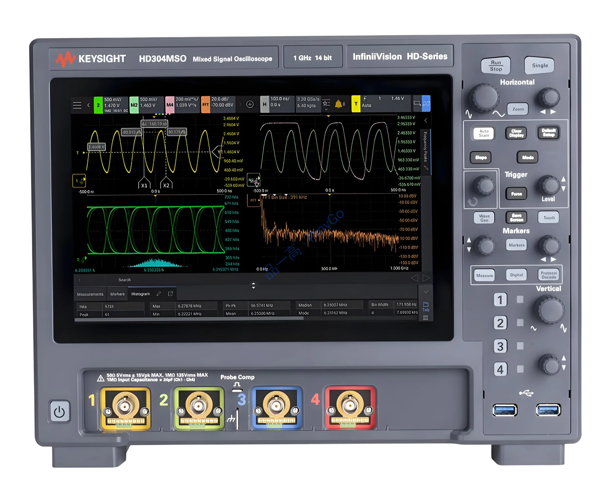 HD302MSO InfiniiVision Oscilloscope