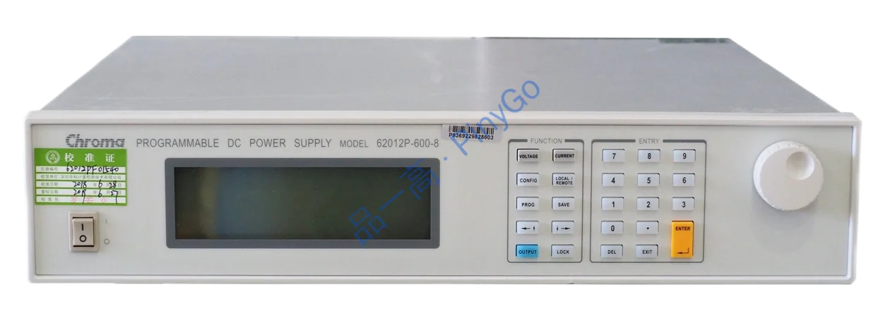 62012P-600-8 可程控直流电源供应器