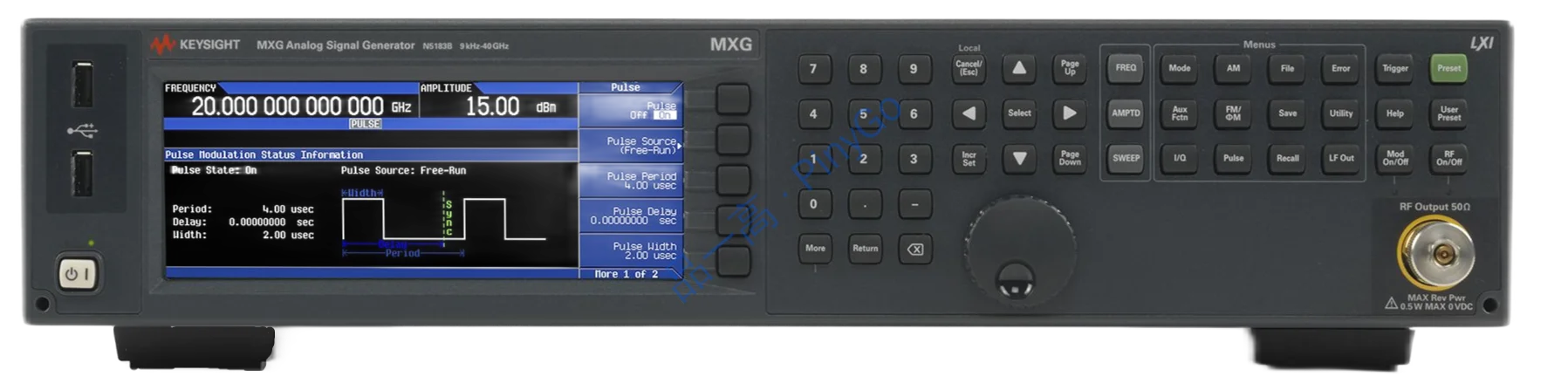 N5183B MXG X 系列微波模拟信号发生器