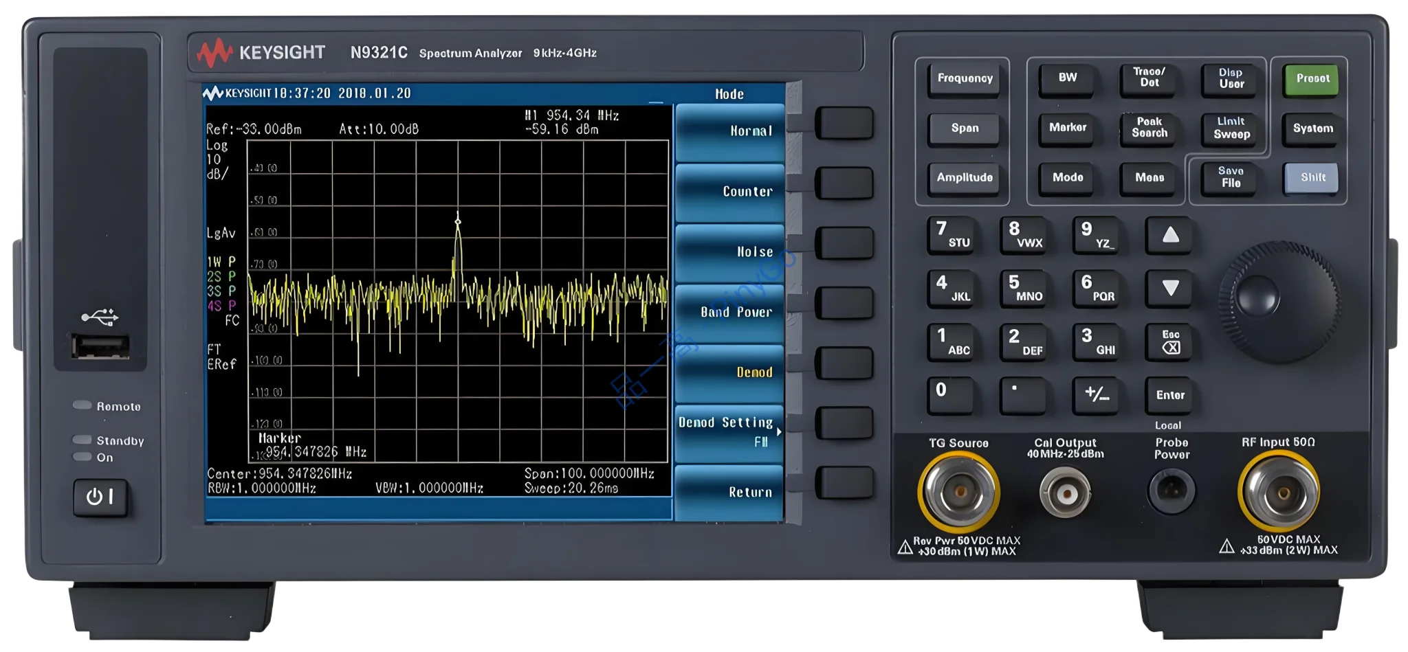 N9321C Basic Spectrum Analyzer