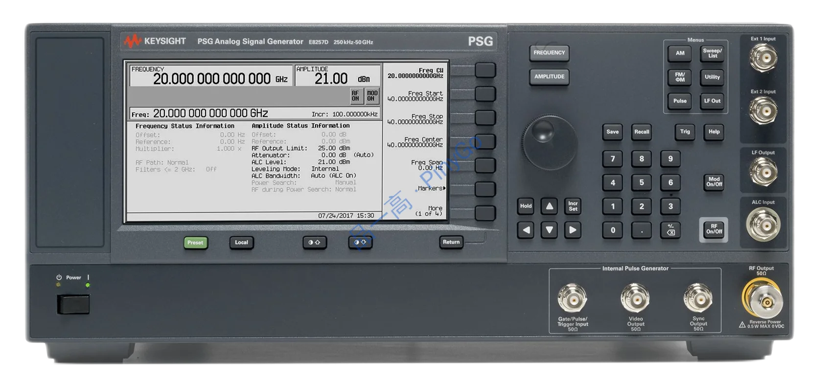 E8257D PSG Analog Signal Generator